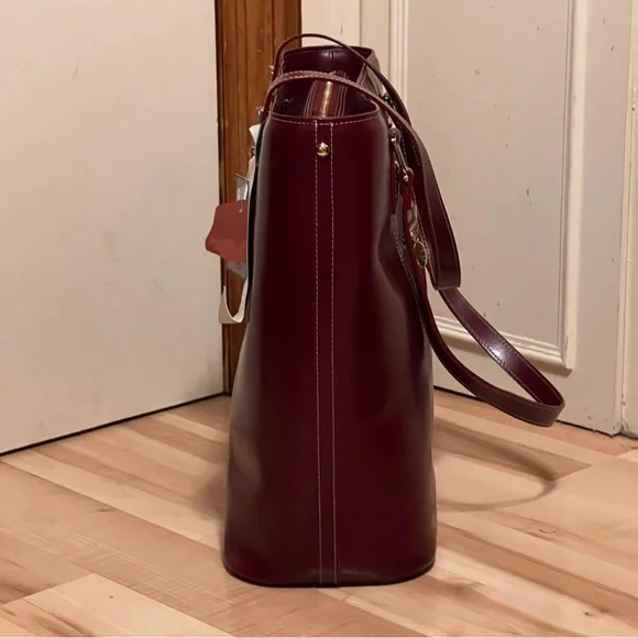 McKlein Burgundy Bag NWT - Picture 5 of 11